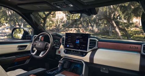 A Peek Inside The 2023 Toyota Tundras Interior