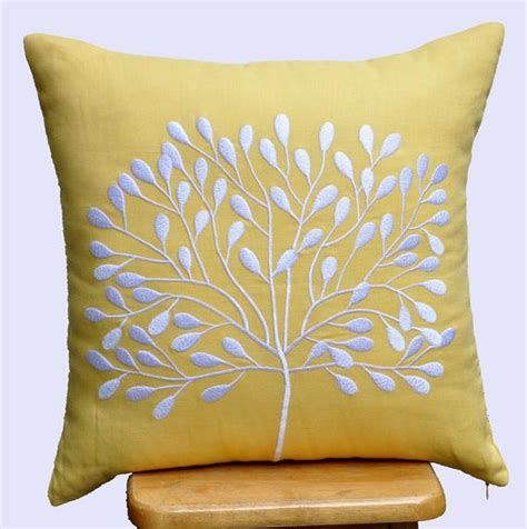 See also b7 creations velvet double bedsheet with 2 pillow covers buy b7. Yellow Decorative Pillow Cover Throw Pillow Cover 18 x 18
