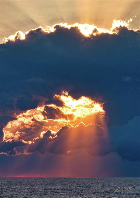 Stormy Sunset Photograph By Rebecca Samler Pixels