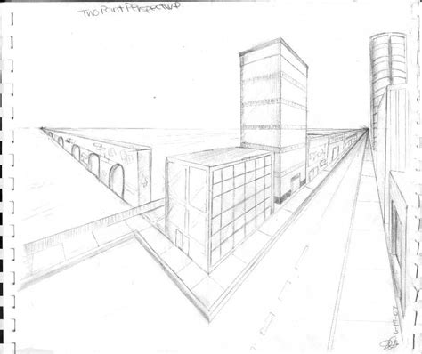 Two Point Perspective By Haru Chan77 On Deviantart