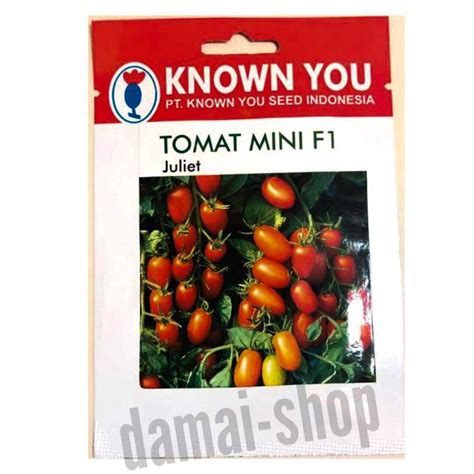 Jual Benih Bibit Tomat Mini Juliet F Isi Seed Shopee Indonesia