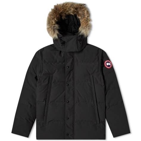 Canada Goose Wyndham Parka Jacket In Black For Men Lyst Canada