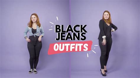 Black Jeans Outfits Vix Glam Youtube