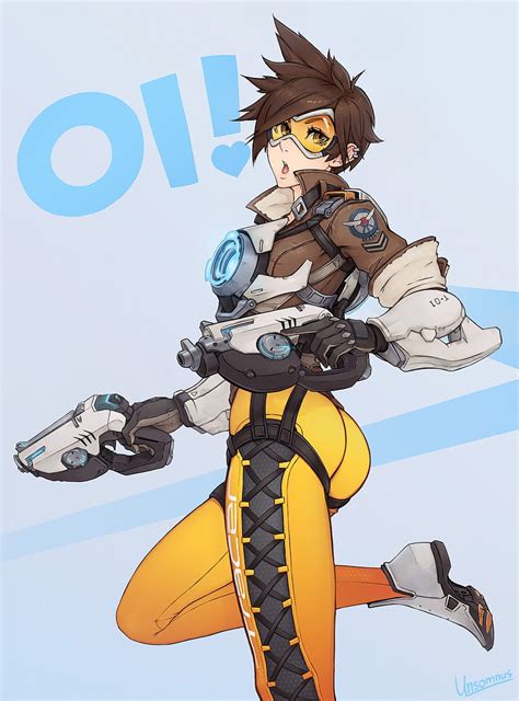 2k Free Download Anime Anime Girls Overwatch Tracer Overwatch