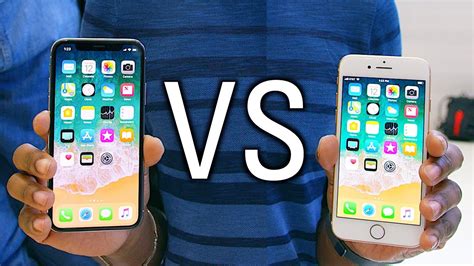 Iphone X Vs Iphone 8 Hands On Whats The Difference Youtube