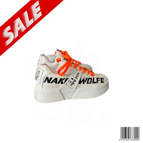 NAKED WOLFE PARADOX LOGO WHITE SHOES Men S Fashion Footwear Sneakers