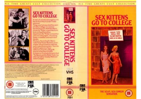 sex kittens go to college 1960 on cbs fox united kingdom vhs videotape