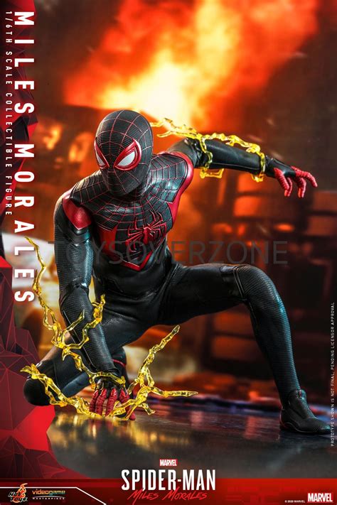 Hot Toys Vgm46 Marvel’s Spider Man Miles Morales 1 6th Scale Miles Morales Collectible Figure