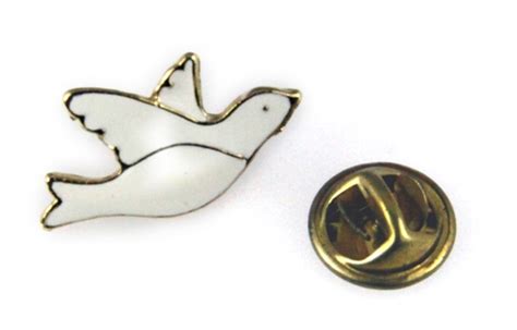 6030245 Holy Spirit Dove Lapel Pin Tie Tack Christian Jewelry Holy