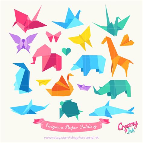 Art Of Paper Folding Clipart Clipground