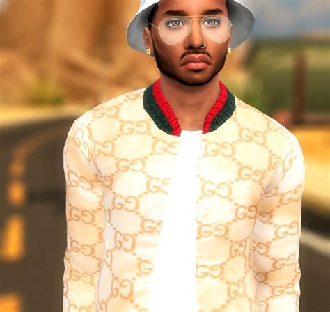 Sims 4 Custom Content Male Clothing Gucci Jackets Sims 4 Men