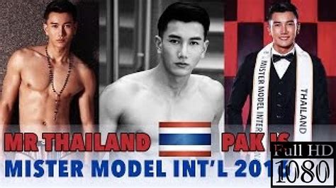 Mr Thailand Pak Wins Mister Model International 2016 Youtube