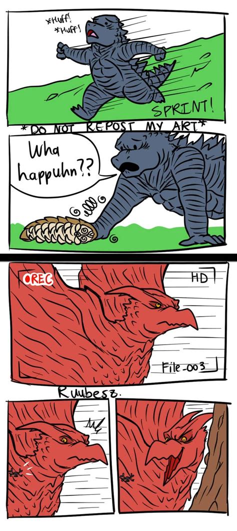 Pin By Edge5589 🇮🇪 On Godzilla Godzilla Comics Godzilla Funny All