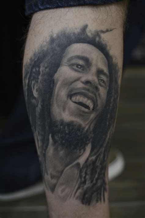 Mike got this tattoo inked in may 2017. Bob Marley Tattoos - Best 3D Tattoo Ideas | Bob marley ...