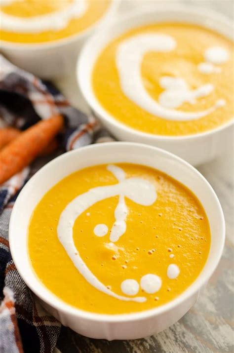 Pressure Cooker Creamy Carrot Soup