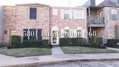 Townhome for rent in Houston. LINK BELOW - YouTube