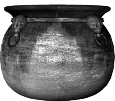 The cauldron is a symbol of the Goddess, and it's all about femininity. The cauldron is the womb ...