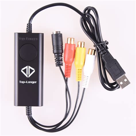Instant streaming, flashback recording, console, pc, and mac support. Top-Longer USB Video Capture Card ,VHS to DVD, Digitise Video, Digital Recorder, RCA Composite ...