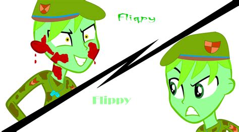 Fliqpy Vs Flippy By Mh2002 On Deviantart