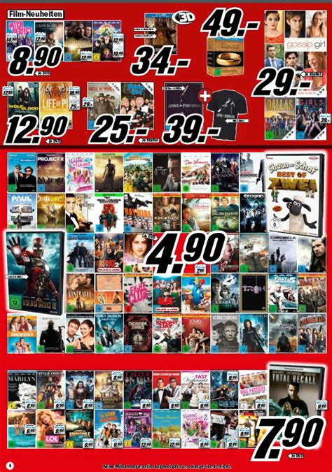 Neue Dvd Und Blu Ray Aktionen Bei Media Markt Und Saturn