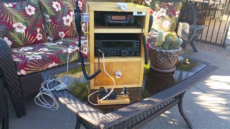 diy ham radio go box amateur ham radio go kit ron s 6u box has 10 5 inches of usable rack
