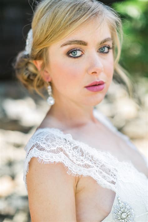 Romantic Bridal Makeup Elizabeth Anne Designs The Wedding Blog