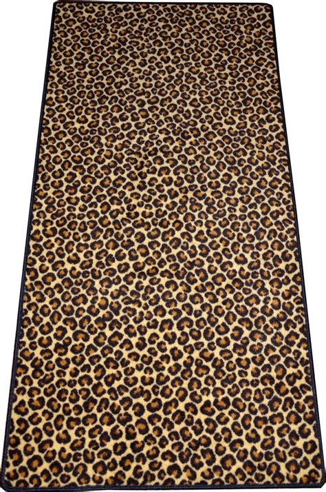 dean leopard animal print carpet runner rug
