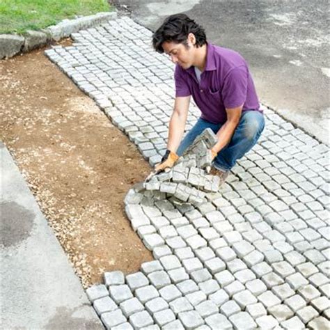 Among the other options are crushed stone #411, quarry process, pea gravel, jersey shore gravel, marble chips, and river rock. How to Build a Driveway Apron | Driveway apron, Backyard, Backyard landscaping