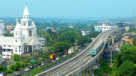 Kochi Metro Rail Ernakulam De Kochi Photographic Journal