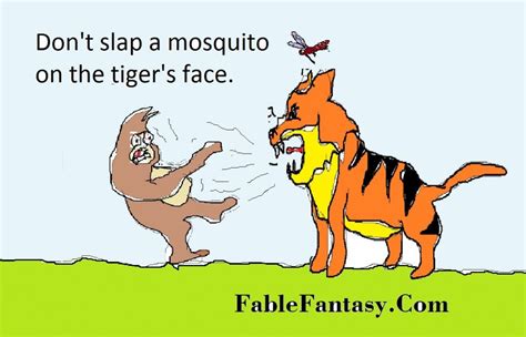 Short Fable Story About Animals With Moral Lesson Tiger And Mosquito