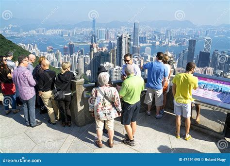 Tourist In Hong Kong Editorial Image Image Of International 47491495