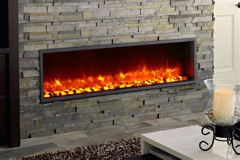 There is an electric spark ignition that requires a simple continuous press to light. Electric Fireplace Insert To Replace Gas | Electric Fireplace