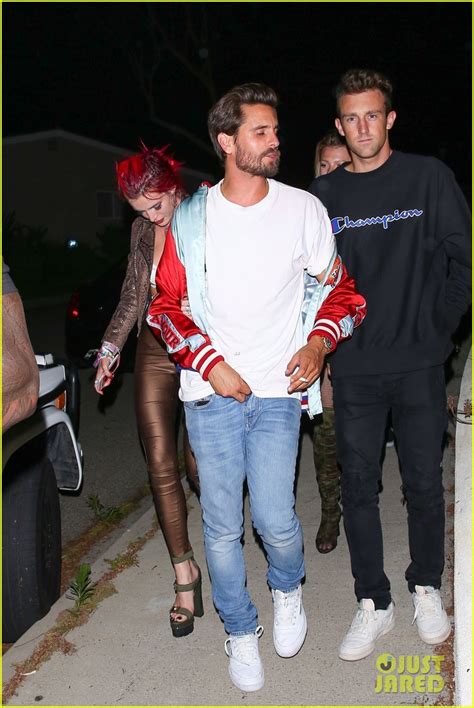 Full Sized Photo Of Bella Thorne Scott Disick Hold Hands On Night At
