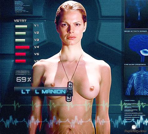 Cécile Breccia Naked Starship Troopers 3 Marauder