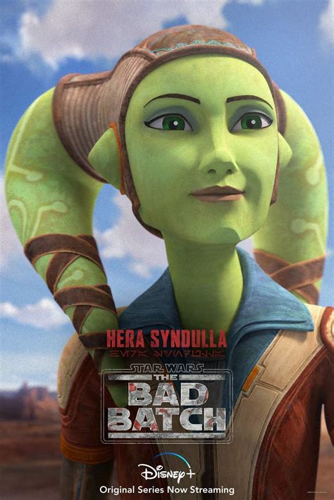 Synthiaca Star Wars The Bad Batch Hera Syndulla