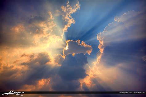 Glorious Beam Of Light Through Clouds Hdr Photography By Captain Kimo