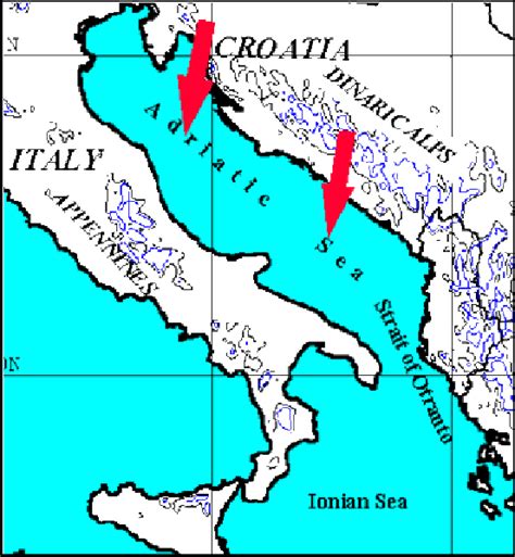 26 Map Of Adriatic Sea Online Map Around The World