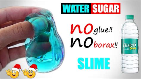 Sugar Water Slimehow To Make 2 Ingredients Water And Sugar Slime
