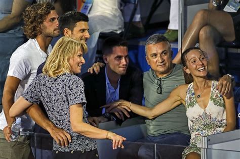 Serena williams, roger federer, novak djokovic and others kids on court tennis stars are loved by the crowd in the stands during the match. Novak Djokovic's father was ready to unload railway wagons to finance his son's training
