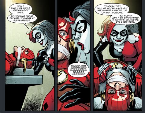 Harley Quinn Tortures The Flash Injustice Gods Among Us Comicnewbies