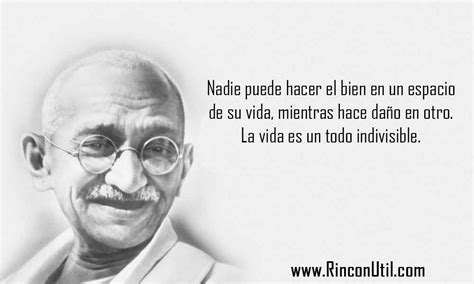 Frases De Mahatma Gandhi Rincon Util