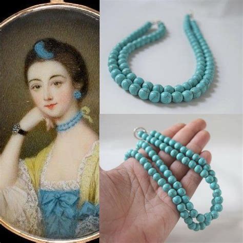 18th Century Turquoise Necklace Eighteenth Century Jewelry Rococo