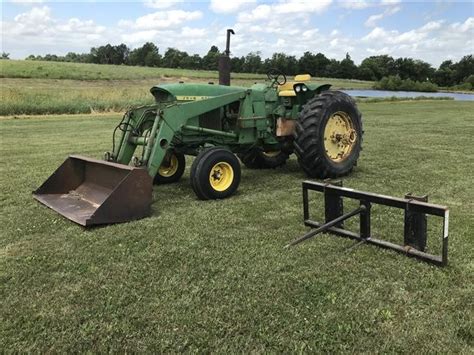 1969 John Deere 4020 2wd Tractor Wloader Bigiron Auctions