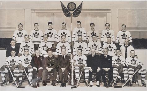 Stanley Cup Champions 1942 Toronto Maple Leafs Hockeygods