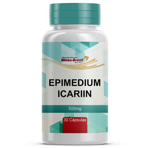 comprar epimedium icariin 500mg 30 cápsulas drogaria