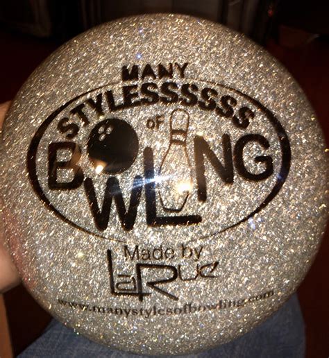 Many Styles 300 Silver Glitter Bowling Ball Store Many Styles Of