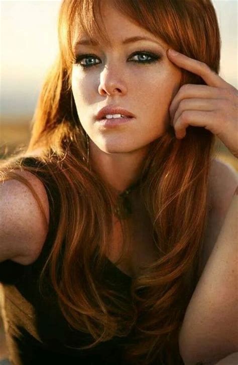 Le Roux Cendr Aux Reflets Miel Plus Stunning Redhead Beautiful Red