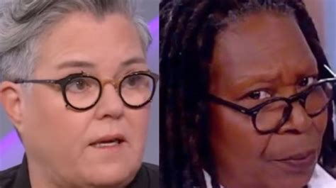 Rosie O Donnell Admits She Clashed With Whoopi Goldberg On The View