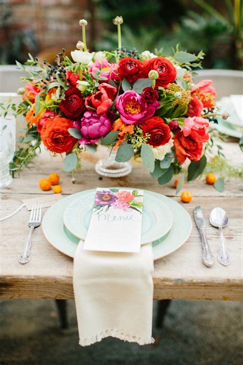 Wedding Ideas By Colour Bright Wedding Flowers Floral Decor CHWV