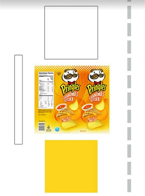 An Image Of Two Bags Of Chips With The Same Label As Shown In The
